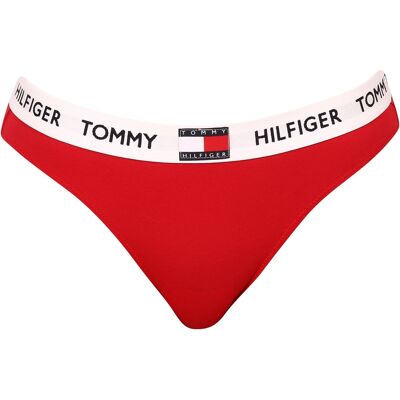 Chiloți damă Tommy Hilfiger roșii (UW0UW02193 XCN) S Chiloți damă Tommy Hilfiger roșii (UW0UW02193 XCN) S