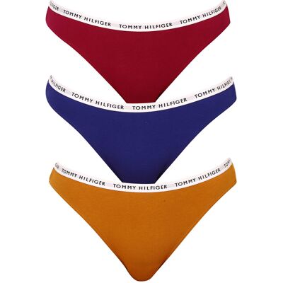 3PACK chiloți damă Tommy Hilfiger multicolori (UW0UW02828 0XH) XS 3PACK chiloți damă Tommy Hilfiger multicolori (UW0UW02828 0XH) XS