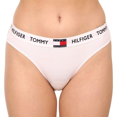 Chiloți damă Tommy Hilfiger albi (UW0UW02193 YCD) S Chiloți damă Tommy Hilfiger albi (UW0UW02193 YCD) S