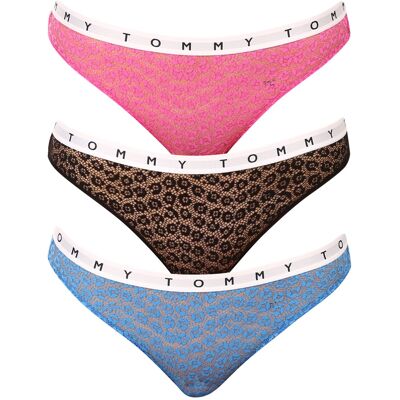 3PACK chiloți damă Tommy Hilfiger multicolori (UW0UW02522 0VH) S 3PACK chiloți damă Tommy Hilfiger multicolori (UW0UW02522 0VH) S