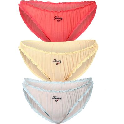 3PACK chiloți damă Tommy Hilfiger multicolori (UW0UW04573 0TZ) M 3PACK chiloți damă Tommy Hilfiger multicolori (UW0UW04573 0TZ) M