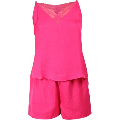 Pijama damă Tommy Hilfiger roz (UW0UW04446 TP1) XL Pijama damă Tommy Hilfiger roz (UW0UW04446 TP1) XL