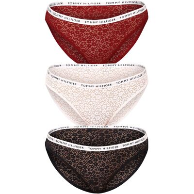 3PACK chiloți damă Tommy Hilfiger multicolori (UW0UW04513 0WE) S 3PACK chiloți damă Tommy Hilfiger multicolori (UW0UW04513 0WE) S