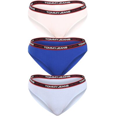 3PACK chiloți damă Tommy Hilfiger multicolori (UW0UW04710 0SQ) S 3PACK chiloți damă Tommy Hilfiger multicolori (UW0UW04710 0SQ) S