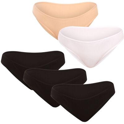 5PACK chiloți damă Nedeto multicolori (5NK004) M 5PACK chiloți damă Nedeto multicolori (5NK004) M