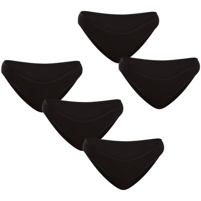 5PACK chiloți damă Nedeto negri (5NK001) M 5PACK chiloți damă Nedeto negri (5NK001) M