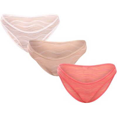 3PACK chiloți damă Calvin Klein multicolori (QD5203E-NOX) L 3PACK chiloți damă Calvin Klein multicolori (QD5203E-NOX) L