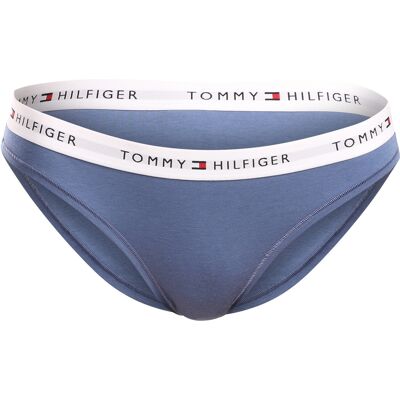 Chiloți damă Tommy Hilfiger albaștri (UW0UW03836 C4Q) S Chiloți damă Tommy Hilfiger albaștri (UW0UW03836 C4Q) S