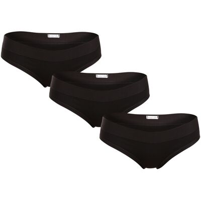 3PACK chiloți damă Lovelygirl negri (4999-black) XL 3PACK chiloți damă Lovelygirl negri (4999-black) XL