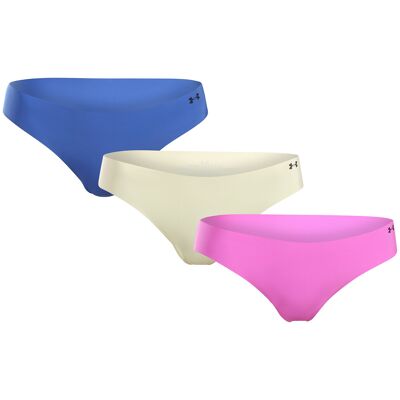 3PACK tanga damă Under Armour multicolor (1383893 383) XL 3PACK tanga damă Under Armour multicolor (1383893 383) XL