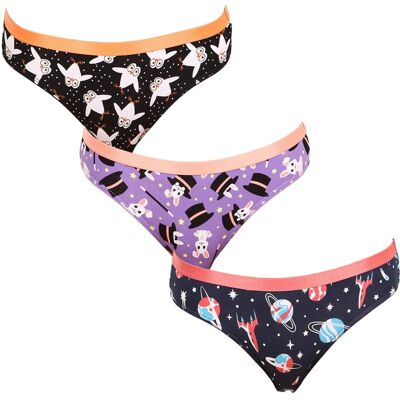 3PACK chiloți damă veseli Dedoles (GMFB03920251) S 3PACK chiloți damă veseli Dedoles (GMFB03920251) S