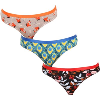 3PACK chiloți damă veseli Dedoles (GMFB013546) S 3PACK chiloți damă veseli Dedoles (GMFB013546) S