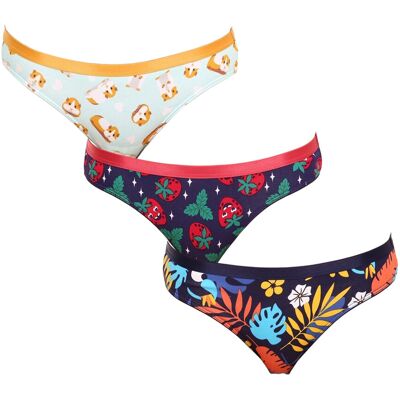 3PACK chiloți damă veseli Dedoles (GMFB1223748) L 3PACK chiloți damă veseli Dedoles (GMFB1223748) L