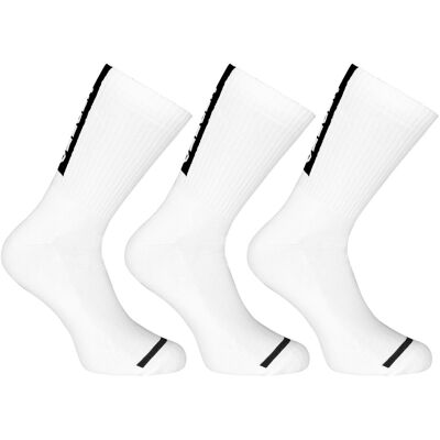3PACK Nedeto șosete sport înalt alb (3NOB2) M 3PACK Nedeto șosete sport înalt alb (3NOB2) M