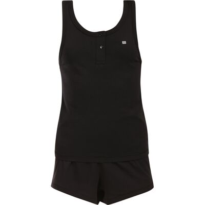 Pijama damă Tommy Hilfiger negru (UW0UW05890 BDS) XL Pijama damă Tommy Hilfiger negru (UW0UW05890 BDS) XL