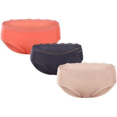 3PACK chiloți damă Calvin Klein multicolori (QD5302-WAS) S 3PACK chiloți damă Calvin Klein multicolori (QD5302-WAS) S