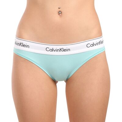 Chiloți damă Calvin Klein verzi (F3787E-VOG) XS Chiloți damă Calvin Klein verzi (F3787E-VOG) XS
