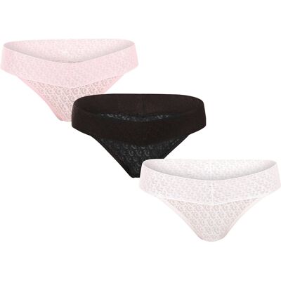 3PACK chiloți damă Calvin Klein multicolori (QD5305-W5T) S 3PACK chiloți damă Calvin Klein multicolori (QD5305-W5T) S