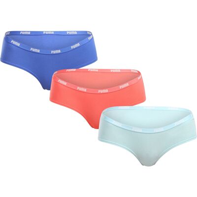 3PACK chiloți damă Puma multicolori (503007001 008) S 3PACK chiloți damă Puma multicolori (503007001 008) S