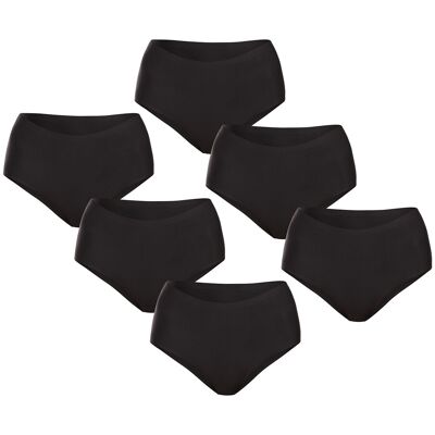 6PACK chiloți damă Gaubert fără cusur negru (GBTW-951) XXL/3XL 6PACK chiloți damă Gaubert fără cusur negru (GBTW-951) XXL/3XL