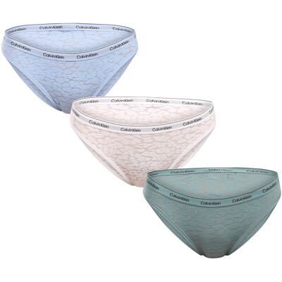 3PACK chiloți damă Calvin Klein multicolori (QD5069E-324) XL 3PACK chiloți damă Calvin Klein multicolori (QD5069E-324) XL