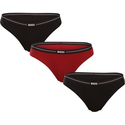 3PACK chiloți damă BOSS multicolori (50510016 966) M 3PACK chiloți damă BOSS multicolori (50510016 966) M