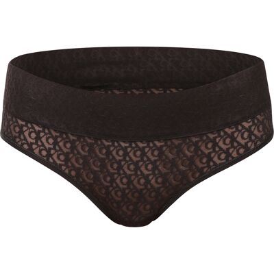 Chiloți damă brazilieni Calvin Klein negri (QD5284-UB1) XXL Chiloți damă brazilieni Calvin Klein negri (QD5284-UB1) XXL