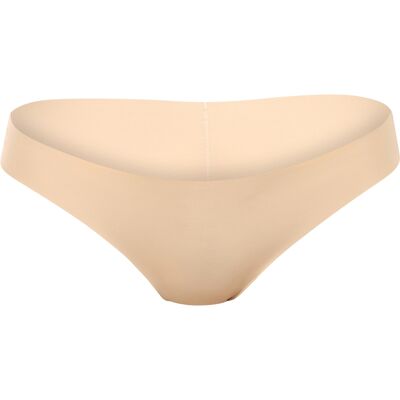 Chiloți brazilieni pentru femei Syvela bej fără sudură (2018-skin) XL Chiloți brazilieni pentru femei Syvela bej fără sudură (2018-skin) XL