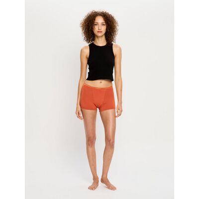 Chiloți menstruali Modibodi Classic Boyshort Super Burnt Brick (MKMCBSBB) XL Chiloți menstruali Modibodi Classic Boyshort Super Burnt Brick (MKMCBSBB) XL