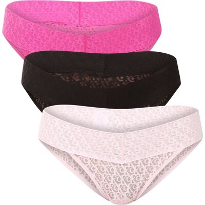 3PACK chiloți damă Calvin Klein multicolori (QD5305-FBS) M 3PACK chiloți damă Calvin Klein multicolori (QD5305-FBS) M