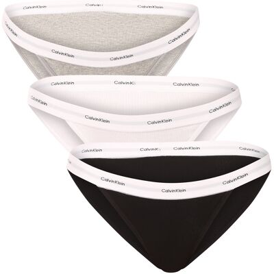 3PACK chiloți damă Calvin Klein multicolori (QD5309-6H3) L 3PACK chiloți damă Calvin Klein multicolori (QD5309-6H3) L