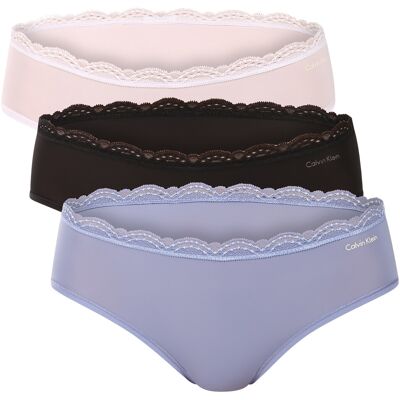 3PACK chiloți damă Calvin Klein multicolori (QD5302-3FD) M 3PACK chiloți damă Calvin Klein multicolori (QD5302-3FD) M