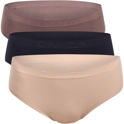 3PACK chiloți damă Calvin Klein fără cusături multicolori (QD5212-3EQ) M 3PACK chiloți damă Calvin Klein fără cusături multicolori (QD5212-3EQ) M