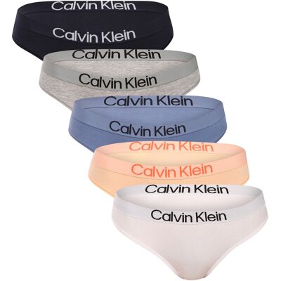 5PACK chiloți damă Calvin Klein multicolori (QD5332-3CA) M 5PACK chiloți damă Calvin Klein multicolori (QD5332-3CA) M