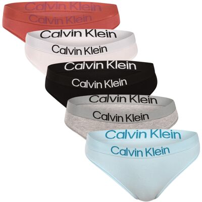 5PACK chiloți damă Calvin Klein multicolori (QD5332-3C9) M 5PACK chiloți damă Calvin Klein multicolori (QD5332-3C9) M