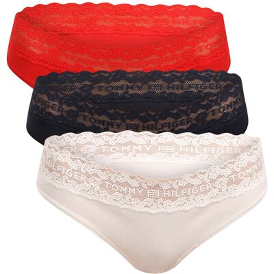 3PACK chiloți damă Tommy Hilfiger multicolori (UW0UW06338 0WE) S 3PACK chiloți damă Tommy Hilfiger multicolori (UW0UW06338 0WE) S