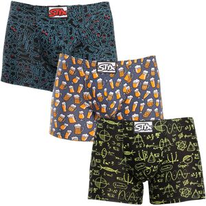 3PACK boxeri pentru bărbați Styx long art classic rubber multicolor (3F12672) L 3PACK boxeri pentru bărbați Styx long art classic rubber multicolor (3F12672) L
