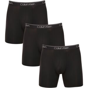 3PACK boxeri bărbați Calvin Klein negri (NB2570A-UB1) M 3PACK boxeri bărbați Calvin Klein negri (NB2570A-UB1) M