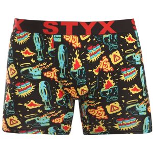 Styx Bărbați boxer pantaloni scurți lungi artă sport cauciuc toohot (UN1458) XXL Styx Bărbați boxer pantaloni scurți lungi artă sport cauciuc toohot (UN1458) XXL