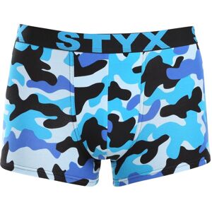 Styx Bărbați boxer pantaloni scurți artă sport cauciuc camuflaj albastru (G1850) S Styx Bărbați boxer pantaloni scurți artă sport cauciuc camuflaj albastru (G1850) S