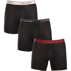 3PACK boxeri bărbați Calvin Klein negri (NB2570A-Q84) M 3PACK boxeri bărbați Calvin Klein negri (NB2570A-Q84) M
