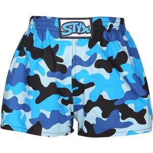 Styx Boxeri largi copii art classic cauciuc camuflaj albastru (J1850) 9-11 ani Styx Boxeri largi copii art classic cauciuc camuflaj albastru (J1850) 9-11 ani