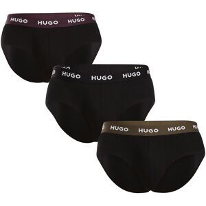 3PACK slipuri bărbați HUGO negre (50517879 989) M 3PACK slipuri bărbați HUGO negre (50517879 989) M