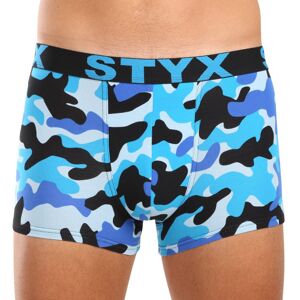 Styx Bărbați boxer pantaloni scurți artă sport cauciuc supradimensionat camuflaj albastru (R1850) 4XL Styx Bărbați boxer pantaloni scurți artă sport cauciuc supradimensionat camuflaj albastru (R1850) 4XL