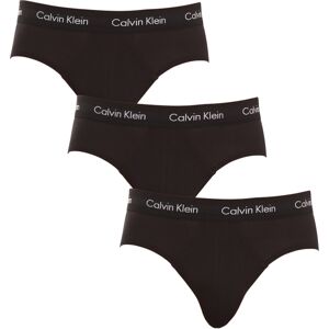 3PACK slipuri bărbați Calvin Klein negre (U2661G-XWB) M 3PACK slipuri bărbați Calvin Klein negre (U2661G-XWB) M