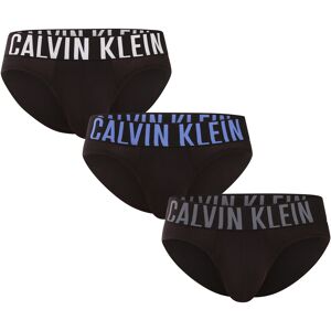 3PACK slipuri bărbați Calvin Klein negre (NB3607A-ZDM) M 3PACK slipuri bărbați Calvin Klein negre (NB3607A-ZDM) M