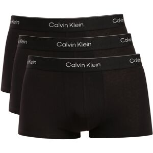 3PACK boxeri bărbătești Calvin Klein negri (NB4389-TM6) L 3PACK boxeri bărbătești Calvin Klein negri (NB4389-TM6) L