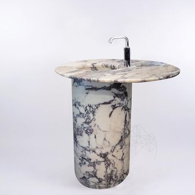 PIATRAONLINE Chiuveta Tao Naxos - Marmura Arabescato Oro, 85 x 43 cm PIATRAONLINE Chiuveta Tao Naxos - Marmura Arabescato Oro, 85 x 43 cm