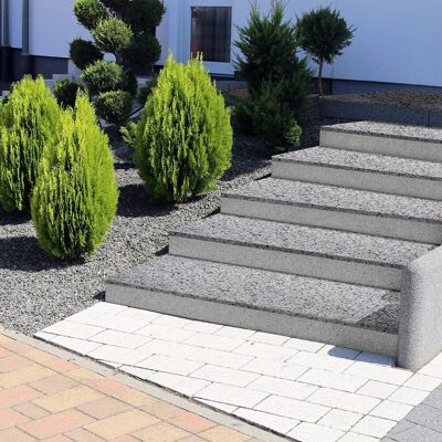 PIATRAONLINE Treapta granit Artico Grey Fiamata, 120 x 33 x 2.8 cm PIATRAONLINE Treapta granit Artico Grey Fiamata, 120 x 33 x 2.8 cm