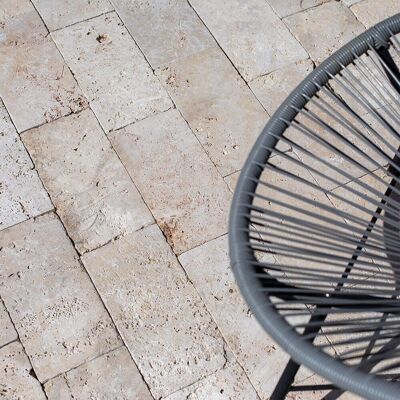 PIATRAONLINE Travertin Classic Cross Cut Antichizat, 15.25 x 30.5 x 3 cm - Economy PIATRAONLINE Travertin Classic Cross Cut Antichizat, 15.25 x 30.5 x 3 cm - Economy